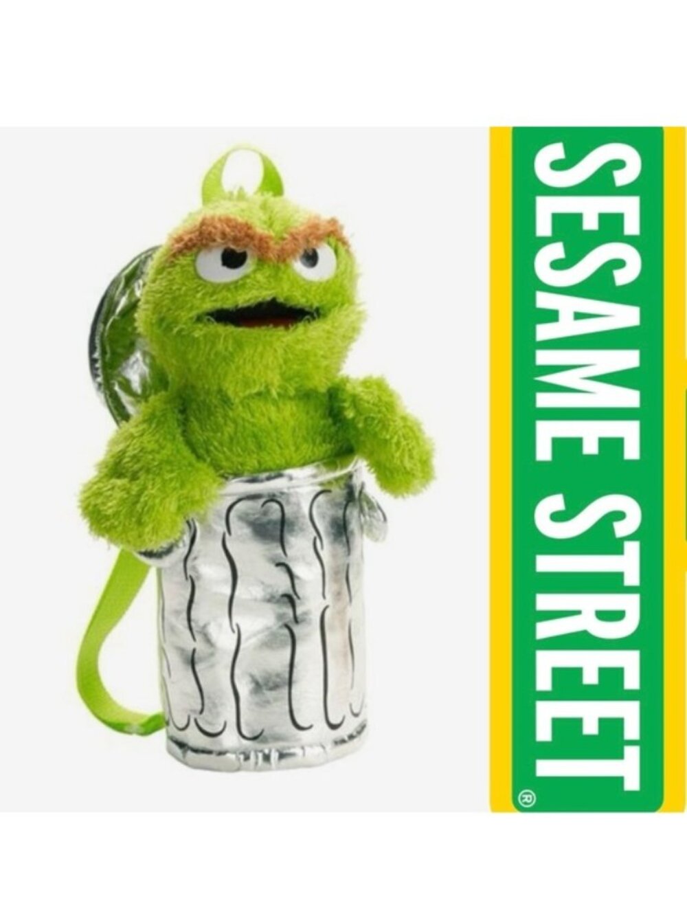 Accessory Innovations X Sesame Street | Oscar the Grouch Backpack Bag